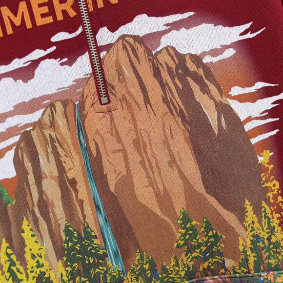 Saint Laurent Half-Zip Sweatshirt - Picture 8 of 10